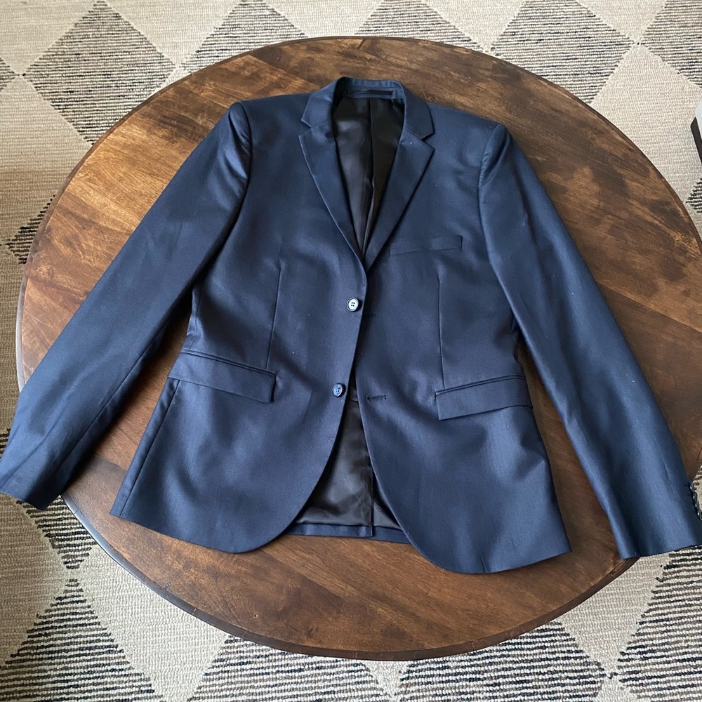 Topman Navy Suit